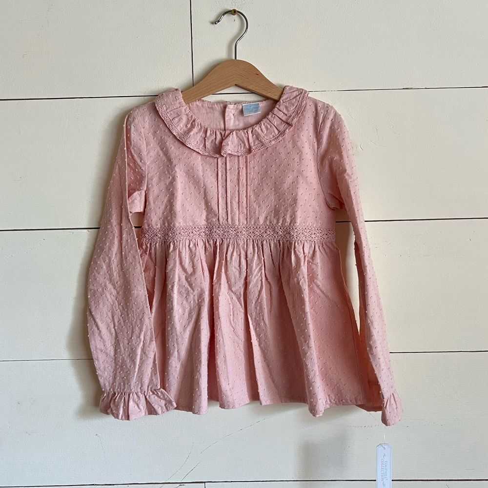NWT Edgehill Collection frill blouse